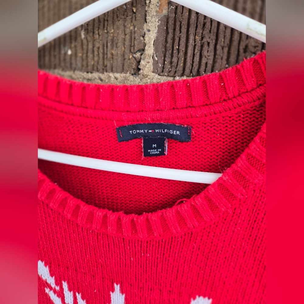 Red Snowflake Sweater - Picture 2 of 5